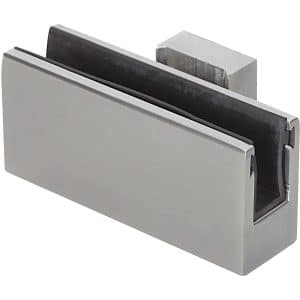 2 Universalhalter Aluminium für Aluminiumgeländer