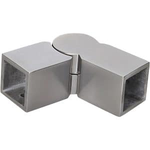 5 Gelenke Aluminium für Vierkantstäbe