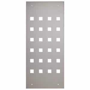 Dieda Blechfüllung V2A gelocht 750 mm x 180 mm