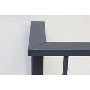 Dieda Eckset Linus Anthrazit Aluminium 1.000 mm x 266