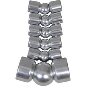 Dieda Eckverbindungsset Aluminium Eloxiert