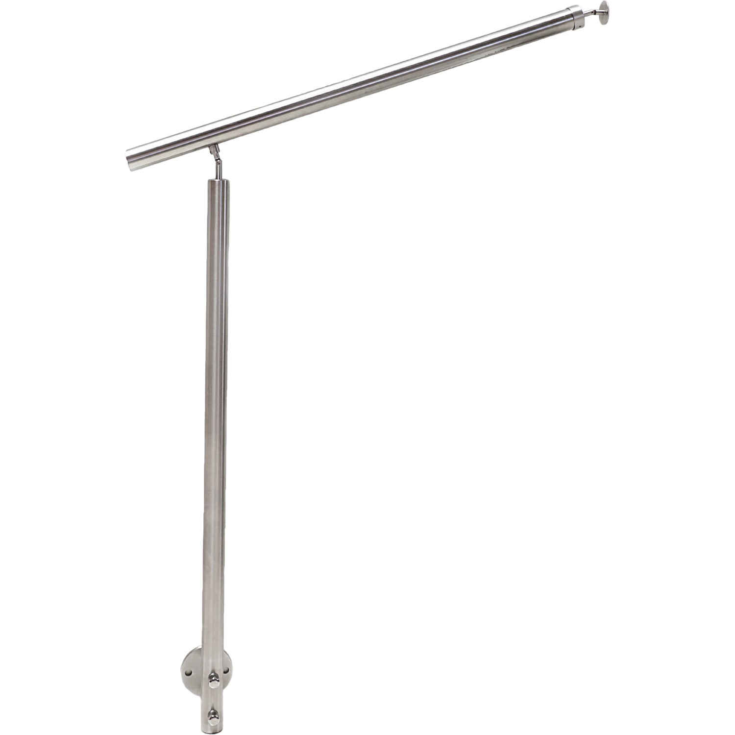 Dieda Eingangsgeländer-Set Ø 4 cm x 100 cm Montage seitlich