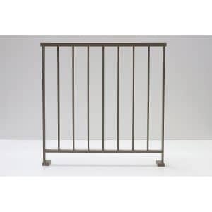 Dieda Geländer-Set Linus Taupe Aluminium 1.000 mm x 1.000 mm