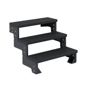 Dolle Außentreppe Gardentop Anthrazit 3 Stufen 80 cm Anthrazit Ohne Geländer