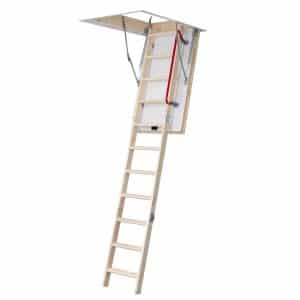 Dolle Bodentreppe Isotrend 3-teilig 120 cm x 60 cm inkl. Handlauf FSC®