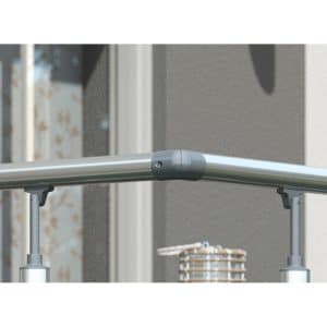 Dolle Eckverbindungs-Set Geländer Aluminium