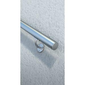 Dolle Handlauf-Komplettset 150 cm Ø 4 cm Aluminium