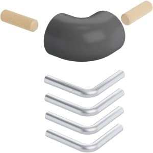 Dolle Mittelholmtreppe Boston Eckverbindungsset für Brüstungsgeländer Anthrazit