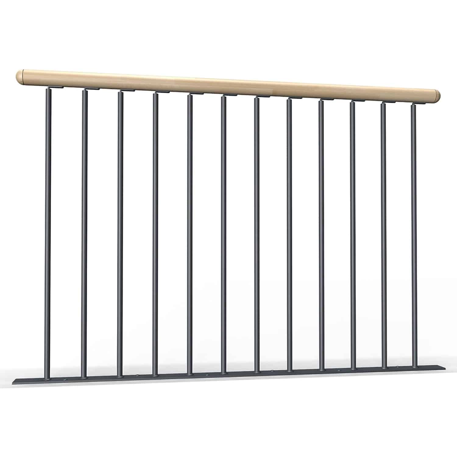 Dolle Spindeltreppe Winnipeg Brüstungsgeländer mit Buchehandlauf FSC®