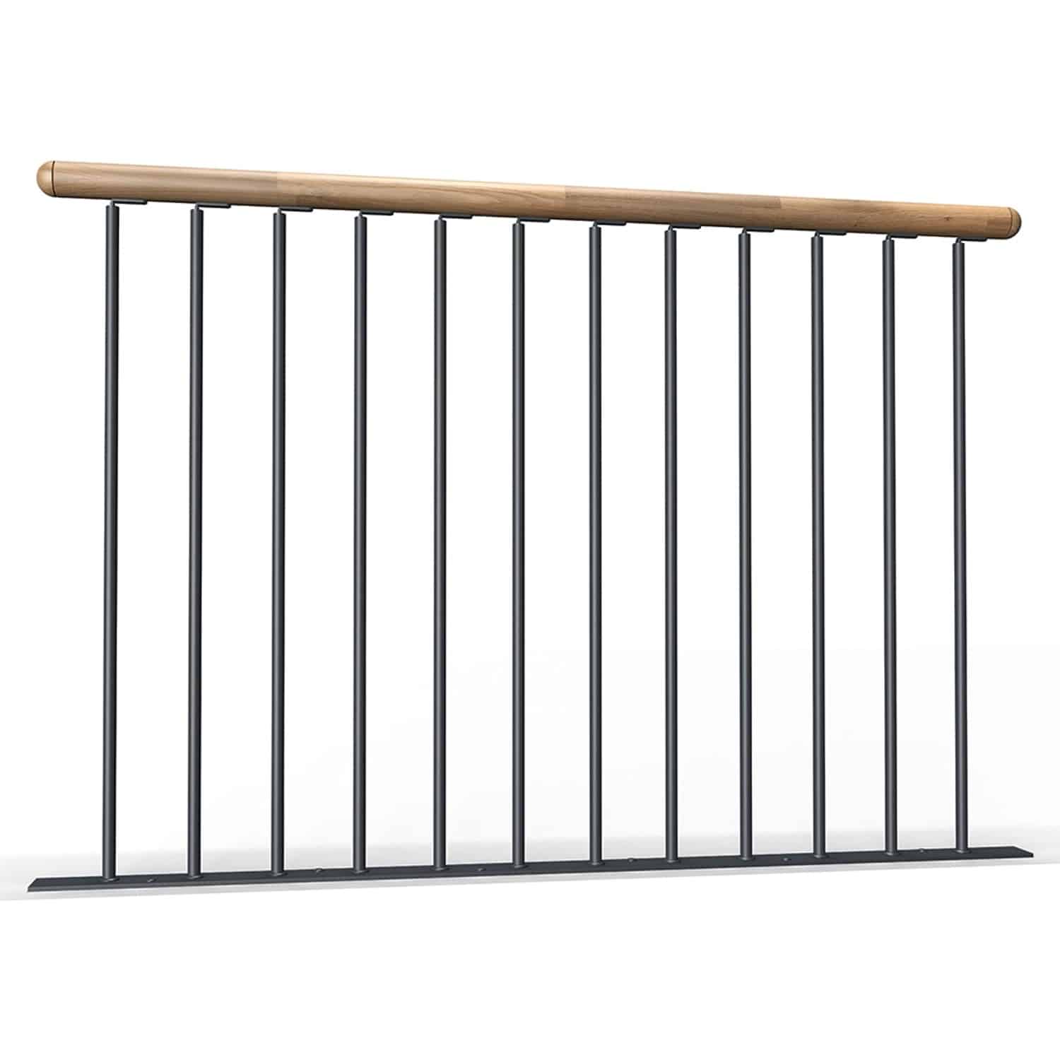 Dolle Spindeltreppe Winnipeg Brüstungsgeländer mit Eichehandlauf FSC®