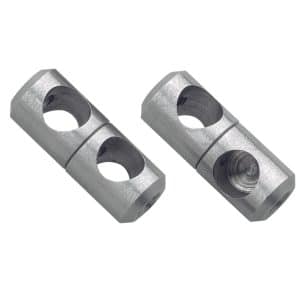 Drehgelenke für senkrechte Rundstäbe V2A 5 Paar