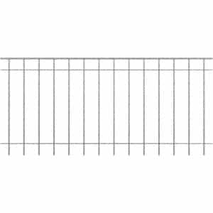 Eleo Metallgeländer Padua 90 cm x 192 cm feuerverzinkt