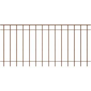 Eleo Metallgeländer Padua 90 cm x 192 cm mit Rostpatina