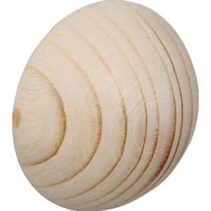 Endkappe Fichte für Holzhandlauf 40 mm