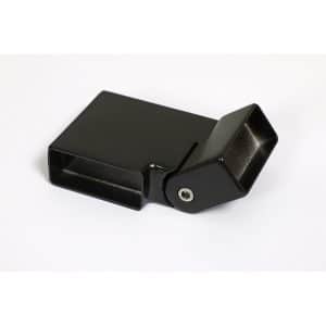 Gelenk 0-45° mit Winkel 90° für Handlauf Alu