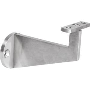 Handlaufkonsole Edelstahl für Holzhandläufe Ø 52 mm