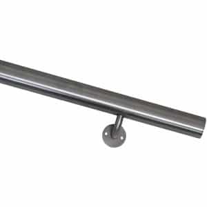 Handlaufset Edelstahl V2A Kompakt 4 cm Ø x 200 cm