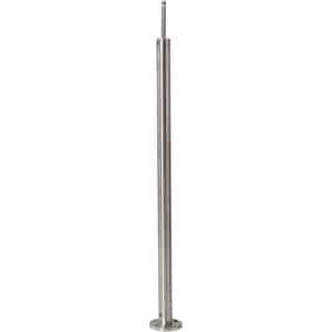 Handlaufstütze Rundrohr V2A 850 Montage von oben