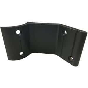 Konsole für Holzhandlauf Aluminium Anthrazit 2 Stück