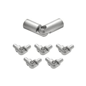 Kordo Eckset Für Geländer Grau Inga