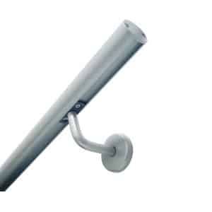 Kordo Wandhandlauf-Set Aluminium und Stützen Grau Opalu