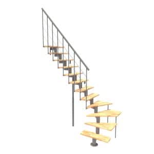 Minka Mittelholmtreppe Comfort Top Turn Buche Grau