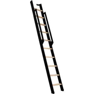 Minka Raumspartreppe Strong Buche Schwarz/Anthrazit mit 10 Stufen Höhe 243 cm