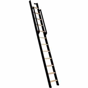 Minka Raumspartreppe Strong Buche Schwarz/Anthrazit mit 12 Stufen Höhe 290 cm