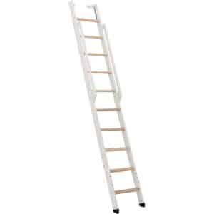 Minka Raumspartreppe Strong Buche Weiß mit 10 Stufen Geschoßhöhe 243 cm