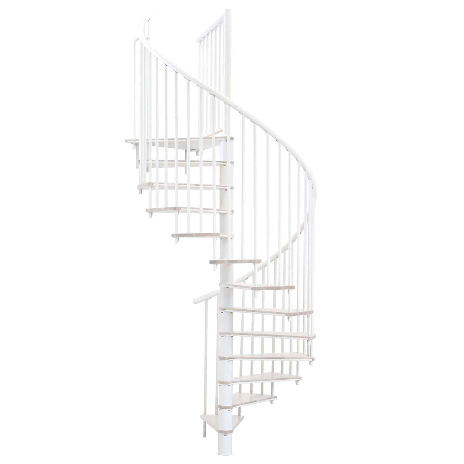 Minka Spindeltreppe Switch Ø 160 cm Weiß
