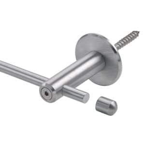 Rundstabkonsole V2A 75 mm