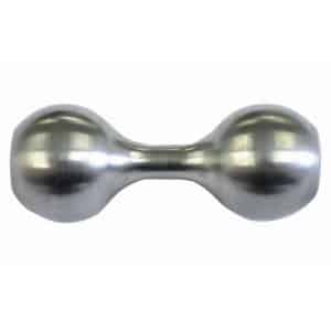 Treba Biegekupplung B23 Edelstahl V2A für Edelstahlstangen Ø 10 mm