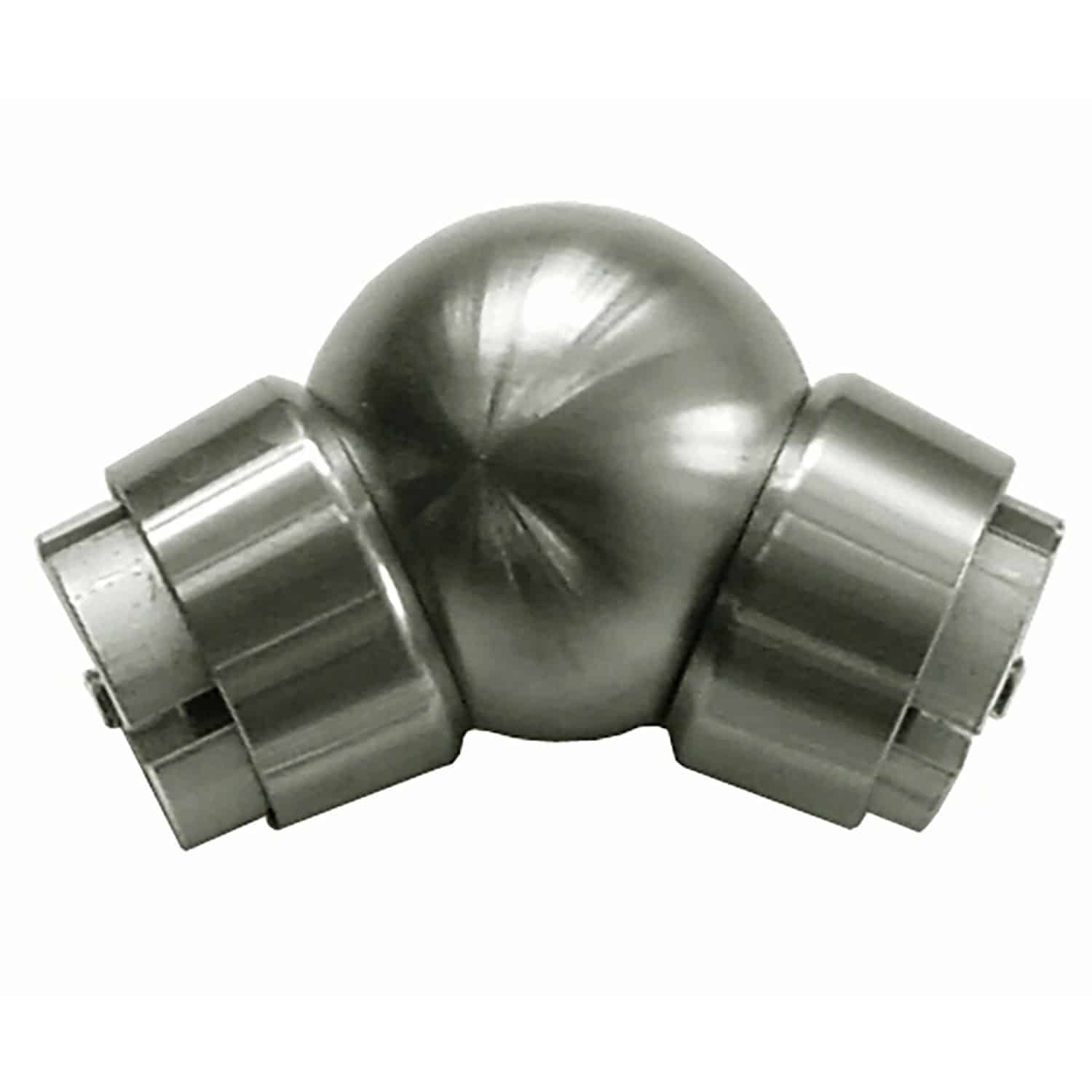 Treba Kugelgelenk E83 mit Ringadapter und Rohrkupplung V2A Edelstahl