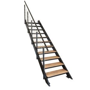 Treba Wangentreppe Brooklyn mit 10 Stufenwannen 100 cm x 30