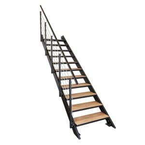 Treba Wangentreppe Brooklyn mit 12 Stufenwannen 100 cm x 30