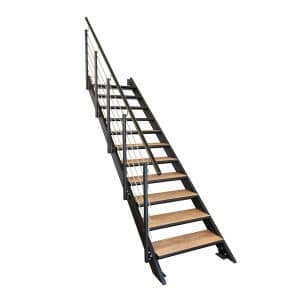 Treba Wangentreppe Brooklyn mit 13 Stufenwannen 100 cm x 30