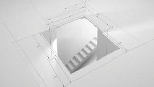 Treppenloch berechnen