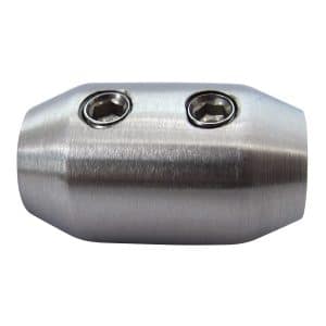 Verbinder V4A für Rundstab 10 mm