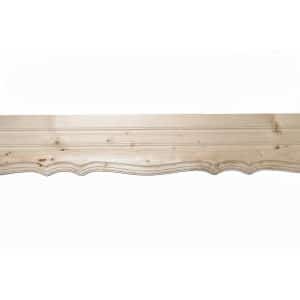 Zierblende mit Zierfase Fichte 2500 mm x 190 mm x 18 mm