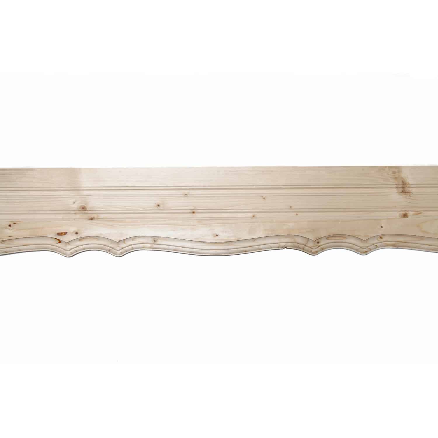 Zierblende mit Zierfase Fichte 2500 mm x 190 mm x 18 mm