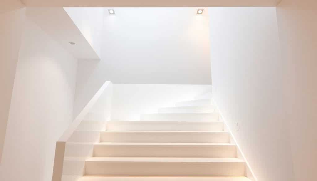 offene treppe mit rigips verkleiden