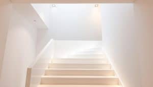 offene treppe mit rigips verkleiden