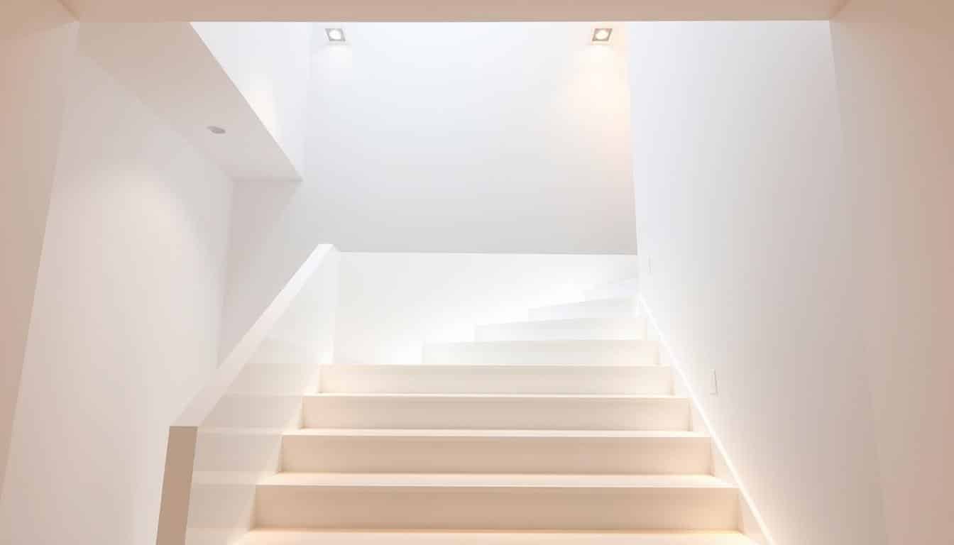 offene treppe mit rigips verkleiden