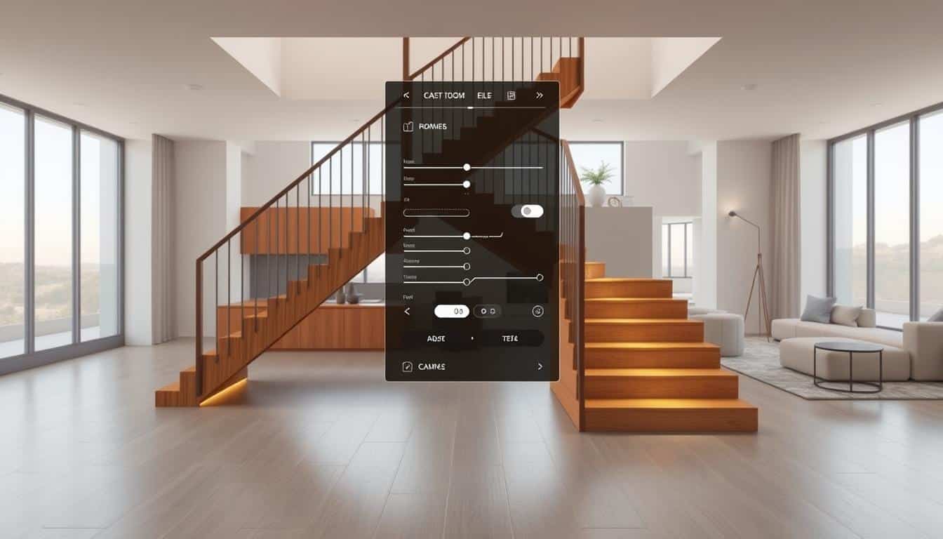 treppe konfigurieren